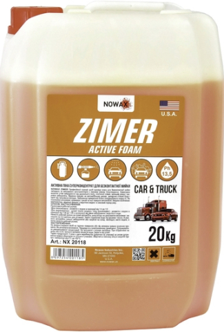 Концентрат автошампуня Nowax Zimer Active Foam (20 л)