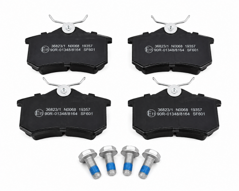Гальмівні колодки задні VW Golf IV 97-06, Skoda Octavia Tour 96-10, Renault Megane II 03-08