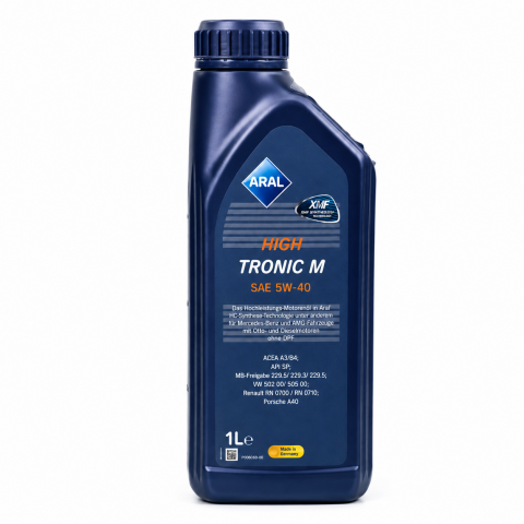 Моторное масло ARAL HighTronic M 5W-40, 1 литр Моторное масло ARAL HighTronic M 5W-40, 1 литр