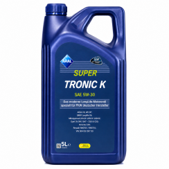 Моторное масло ARAL SUPERTRONIC K 5W-30, 5 литров