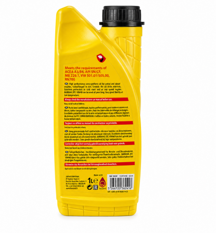 Моторное масло BARDAHL XTC 10W-40, 1 литр