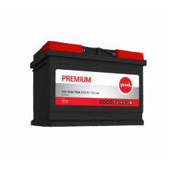 АКБ 78 Ah/12V Vesna Premium Euro(0) Пусковой 750 (EN) (278х175х190)