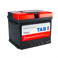 АКБ 54 Ah/12V TAB Magic (0) Euro Пусковой EN(A) 510 (207x175x175)