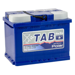 АКБ 60 Ah/12V TAB Polar Blue (0) Euro Пусковий EN (A) 600 (242x175x190) АКБ 60 Ah/12V TAB Polar Blue (0) Euro Пусковий EN (A) 600 (242x175x190)