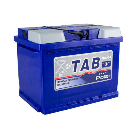 АКБ 66 Ah/12V TAB Polar Blue (0) Euro Пусковий EN (A) 620 (242x175x190)