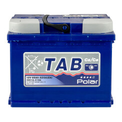 АКБ 66 Ah/12V TAB Polar Blue (1) Пусковой EN(A) 620 (242x175x190)