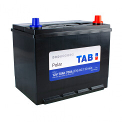 АКБ 70 Ah/12V TAB Polar S (0) Euro Japan Пусковой EN(A) 700 (269x173x198/218)