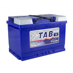 АКБ 75 Ah/12V TAB Polar Blue (0) Euro Пусковой EN(A) 700 (278x175x190)