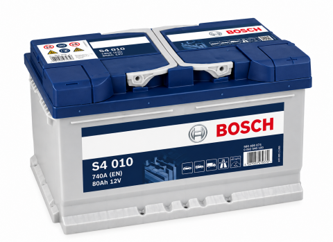 Аккумулятор Bosch S4 010 80Ah 740A 12V +R