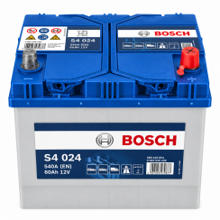 Акумулятор Bosch S4 024 Asia 60Ah 540A 12V +R