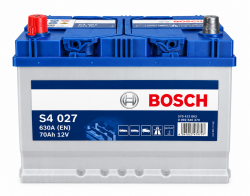 Аккумулятор Bosch S4 027 Asia 70Ah 630A 12V +L Аккумулятор Bosch S4 027 Asia 70Ah 630A 12V +L