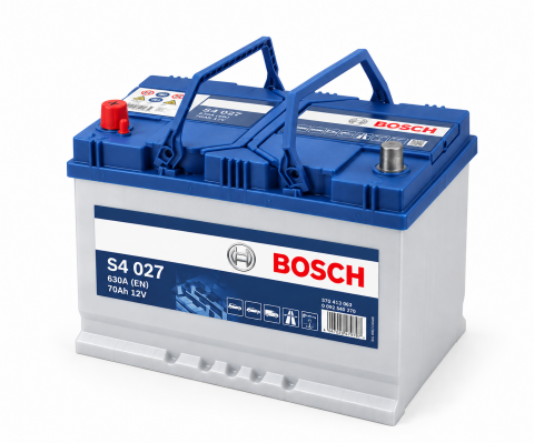 Аккумулятор Bosch S4 027 Asia 70Ah 630A 12V +L