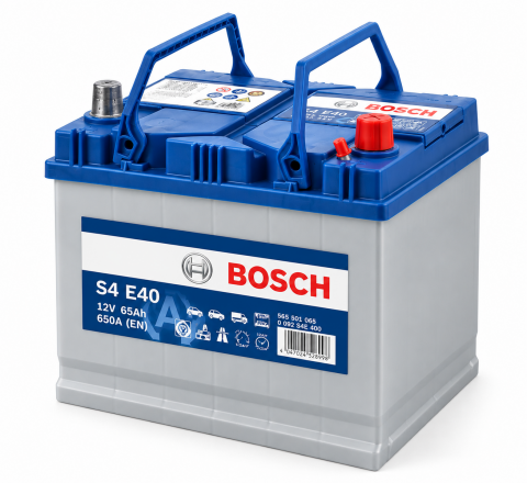 Аккумулятор Bosch S4 E40 Asia EFB Start-Stop 65Ah 650A 12V +R