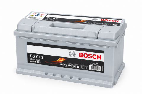 Акумулятор Bosch S5 013 100Ah 830A 12V +R