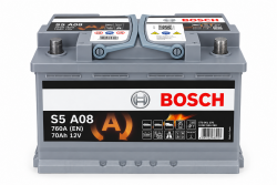 Акумулятор Bosch S5 A08 AGM Start-Stop 70Ah 760A 12V +R