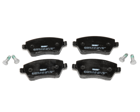 Дисковые тормозные колодки (передние) Renault Kangoo II / Megane IV / Logan I / Sandero I / Captur / Duster I + II / Clio III + IV