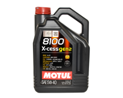 Моторна олива MOTUL 8100 X-cess gen2 5W-40, 5 літрів