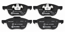 Колодки гальмівні передні Ford Focus II/III 04–18, C-Max I/II 03–19, Mazda 3 BK/BL 03–13