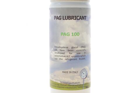 Масло компрессорное PAG 100 для хладагента R 134a 250 мл