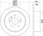 Гальмівний диск зад. Lexus RX 03-08 3.0-3.5 (PRO), фото 4 - інтерент-магазин Auto-Mechanic