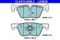 Колодки тормозные (задние) BMW 1 (F20/F21)/ 2 (F22/F23)/ 3 (F30/F31/F34)/4 (F32/F36) 11- (Bosch) ATE Ceramic, фото 1 - интернет-магазин Auto-Mechanic