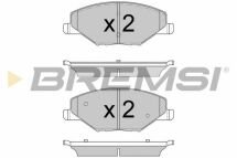 Гальмівні колодки пер. Skoda Fabia II-III 11-/VW Polo 10- (TRW)