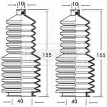 Пильовик кермової рейки к-т
