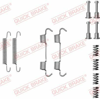 Комплект пружинок колодок ручника BMW 3 (E46)/(E92) 1.6-3.0 98-13 (ATE)