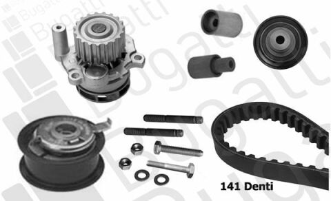 Комплект ГРМ (+ насос) Caddy II/Octavia/Golf IV/Polo 1.9TDI -04