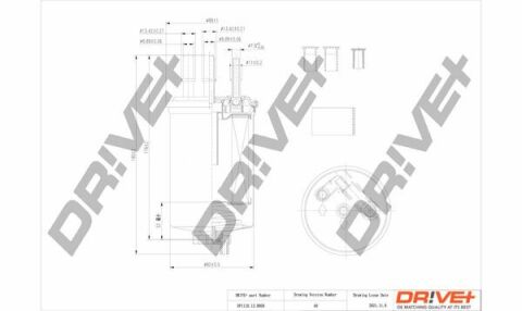 DP1110.13.0050 Drive+ - Фільтр палива