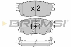 Гальмівні колодки пер. Mazda 6 02-07 (sumitomo)