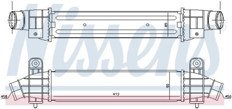 Интеркулер FD MONDEO III(00-)2.0 TDCi(+)[OE 1S7Q 9L440 AB]