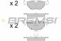 Тормозные колодки зад. BMW 3 (E46)/SAAB 9-5/ROVER 75 96-09 (ATE) (123,1x45x17), фото 1 - интернет-магазин Auto-Mechanic