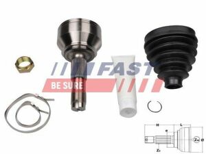 ШРКШ зовнішній комплект FIAT Ducato 06-14; PEUGEOT Boxer 06-14; CITROEN Jumper 06-14