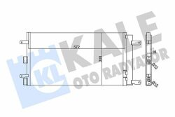 Радиатор кондиционера с осушителем FIAT Doblo 1.4/1.6 05- Радиатор кондиционера с осушителем FIAT Doblo 1.4/1.6 05-