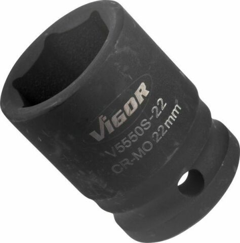 Головка ударная HEX (1/2&quot;, 22 mm) короткая