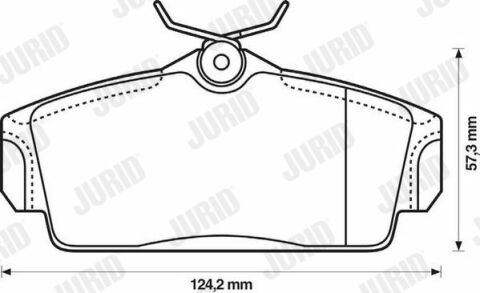 Колодки тормозные передние primera 2.0 16v 96-02