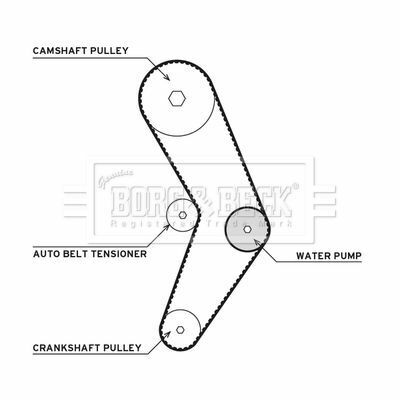 Водяний насос + зубчастий ремінь