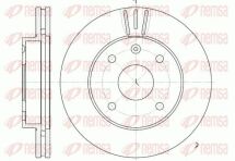 Диск гальмівний передн.CHEVROLET Lacetti, Epica, Evanda 05-