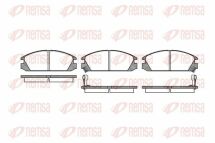 Колодки гальмівні передні accord 2.0ex 09/85-09/89