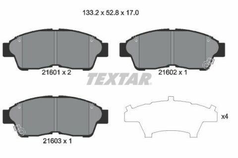 Колодки тормозные (передние) Toyota Camry/Corolla 91-01 (Sumitomo)