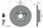 Диск тормозной (задний) BMW 1 (F40)/2 (F45)/X1 (F48) 13-(300x20) PRO, фото 8 - интернет-магазин Auto-Mechanic