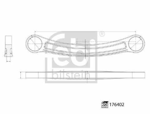 Рычаг подвески (задний/сверху/сзади) (R) MB M-class (W166) 11-19