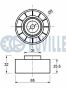 RUVILLE FORD Ролик натяжной Mondeo,Transit 2,0/2,2TDCi, фото 2 - интернет-магазин Auto-Mechanic