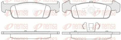 RENAULT Тормозные колодки передн. Sandero 1.2/1.6 12-,Logan 12-