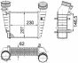 Радіатор інтеркулера VW Passat 1.8 00-05, фото 8 - інтерент-магазин Auto-Mechanic