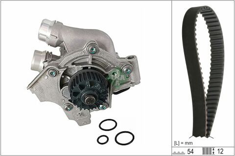 Комплект ГРМ + помпа Skoda Octavia/Superb/VW Golf V/VI/Passat/Sharan/Tiguan 04-18