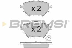 Гальмівні колодки зад. Citroen C4/Peugeot 308 II 13- (Bosch) (99x53,5x16,7)