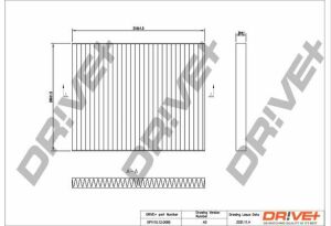 DP1110.12.0085 Drive+ - Фильтр салона