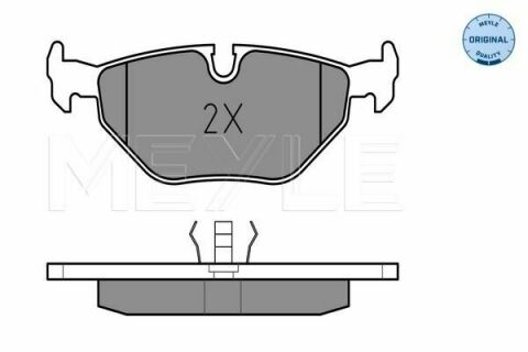 Колодки гальмівні (задні) BMW 3 (E30/E36) 82-98/5 (E34) 87-96/7 (E32) 86-94 (Ate-Teves) Колодки гальмівні (задні) BMW 3 (E30/E36) 82-98/5 (E34) 87-96/7 (E32) 86-94 (Ate-Teves)